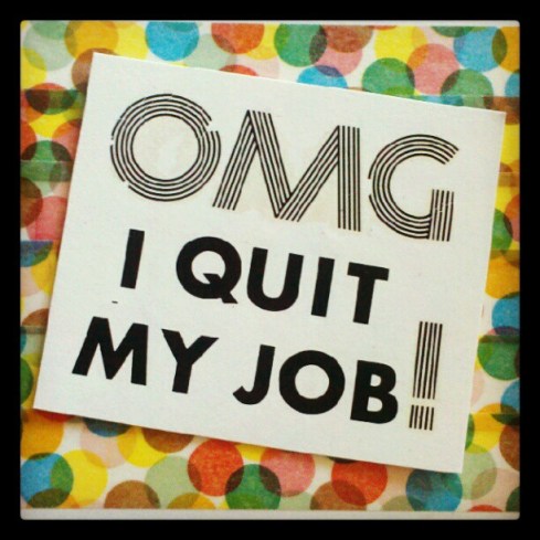 quitting your job for fun and profit