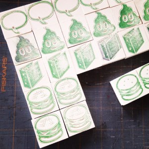 emoji stamps in progress wip